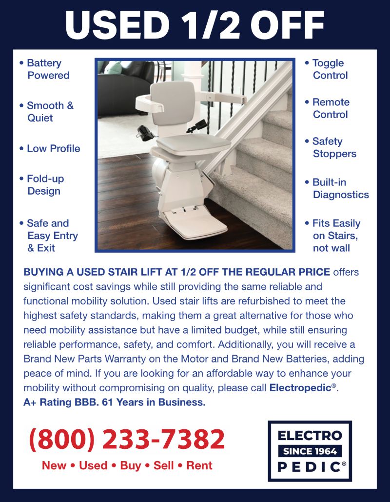 san francisco used bruno stair lift chair